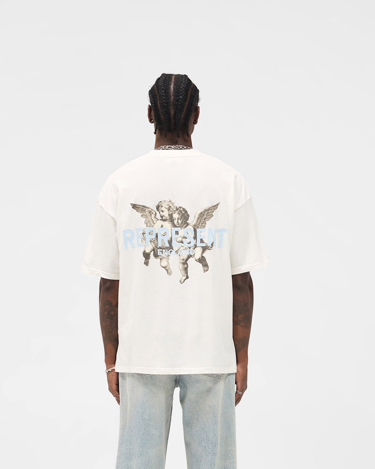Legacy Cherubs T-Shirt - Flat White
