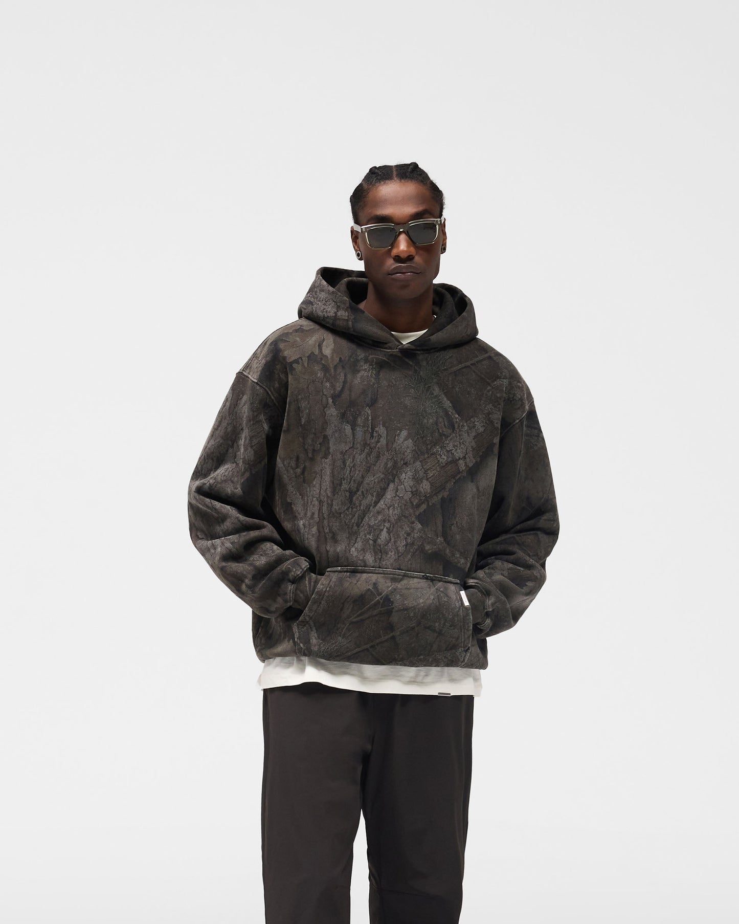 Overdyed Black Realtree® - Oversized Hoodie