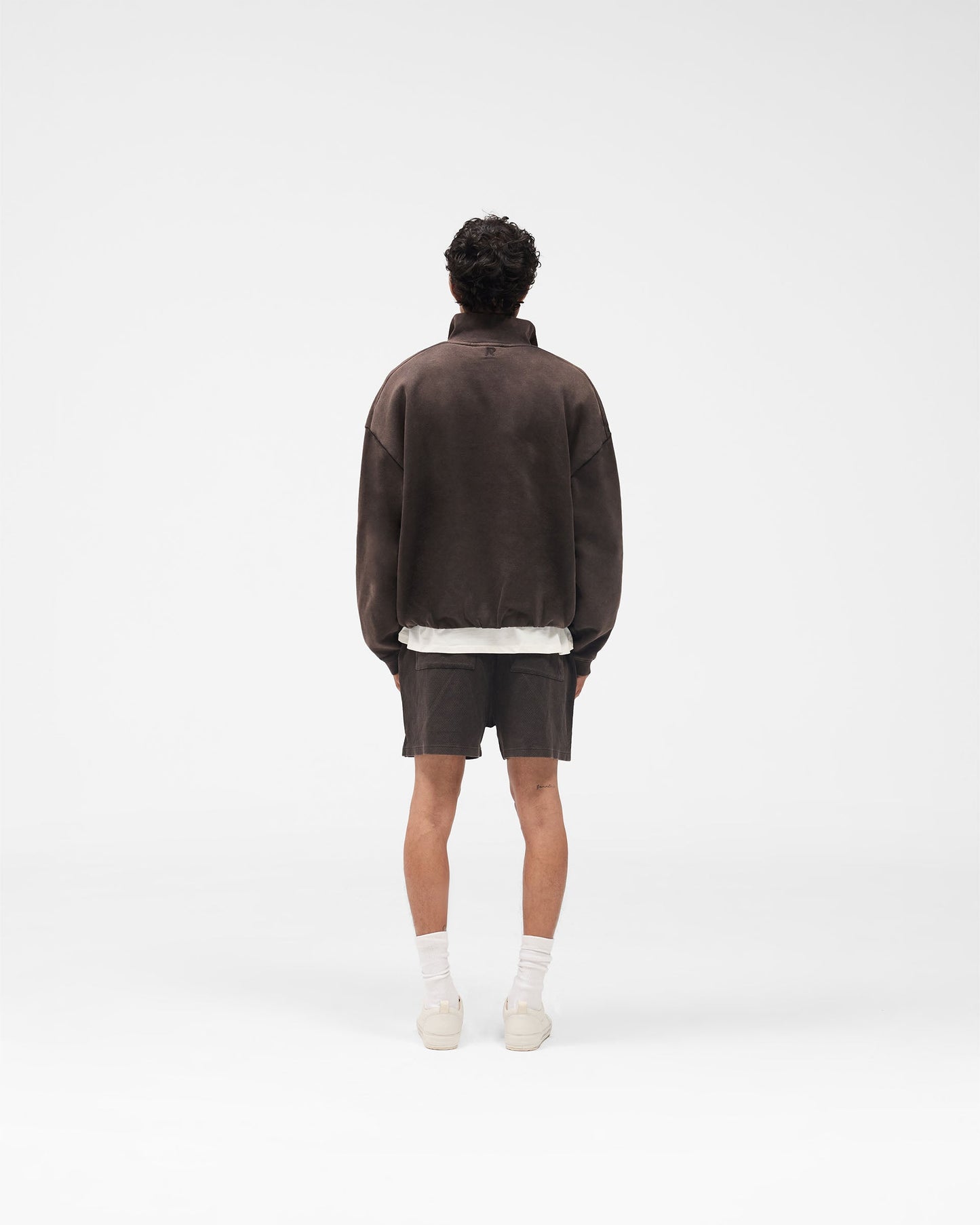 Initial Mesh Shorts - Coffee