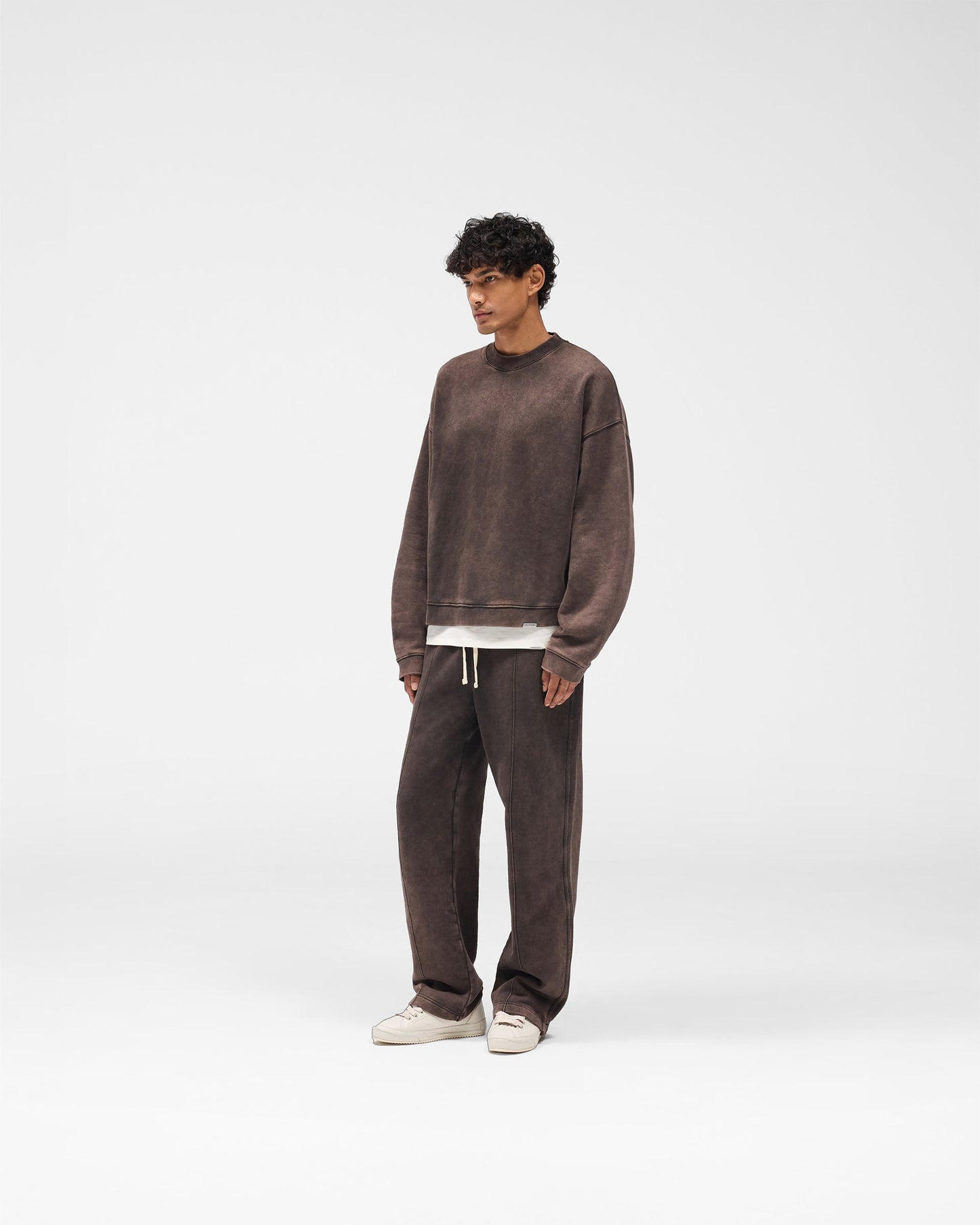Initial Sweatpants - Coffee