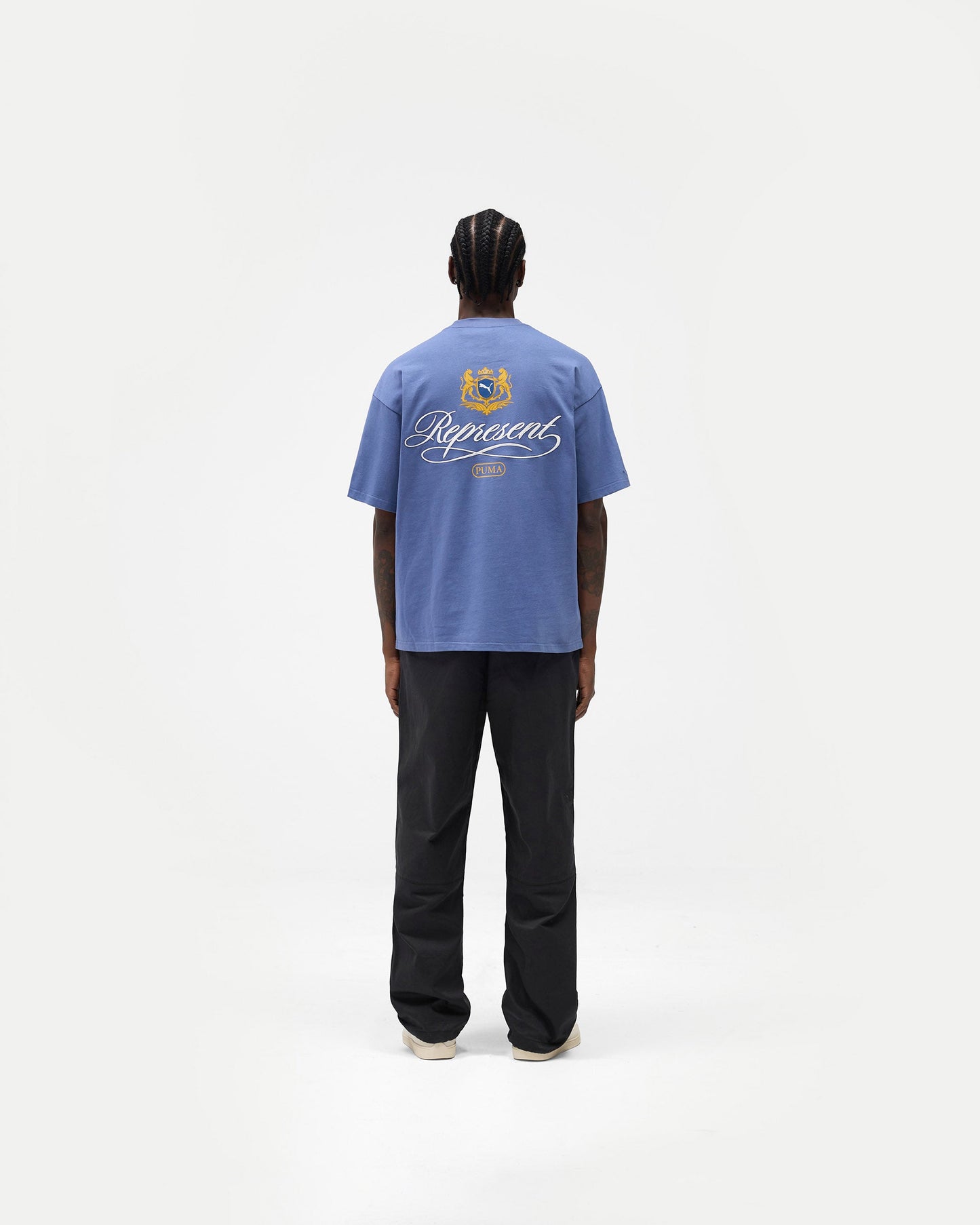 Represent X Puma Graphic T-Shirt - Blue Dusk