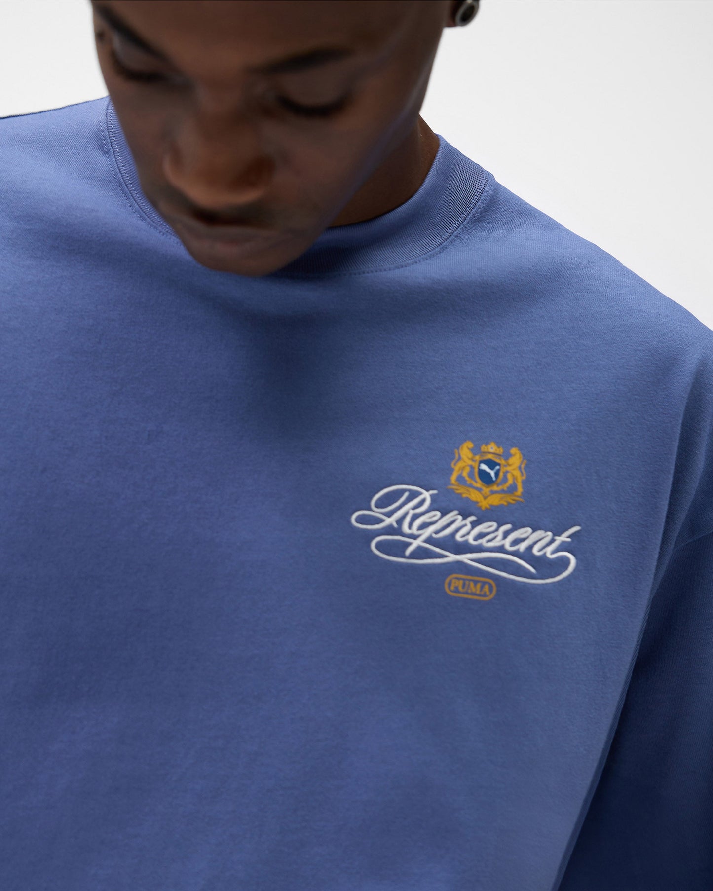 Represent X Puma Graphic T-Shirt - Blue Dusk