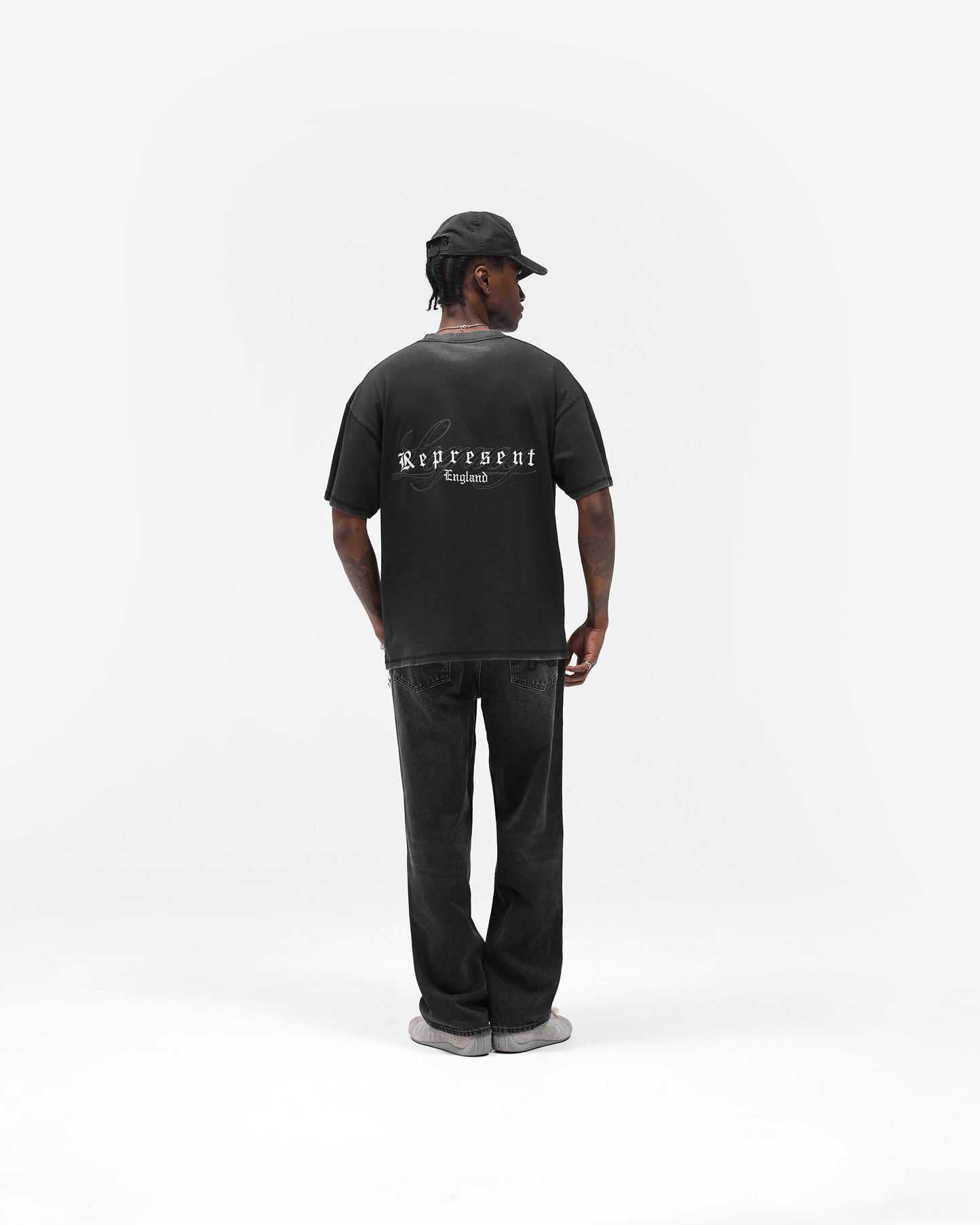 R3 Baggy Denim - Aged Black
