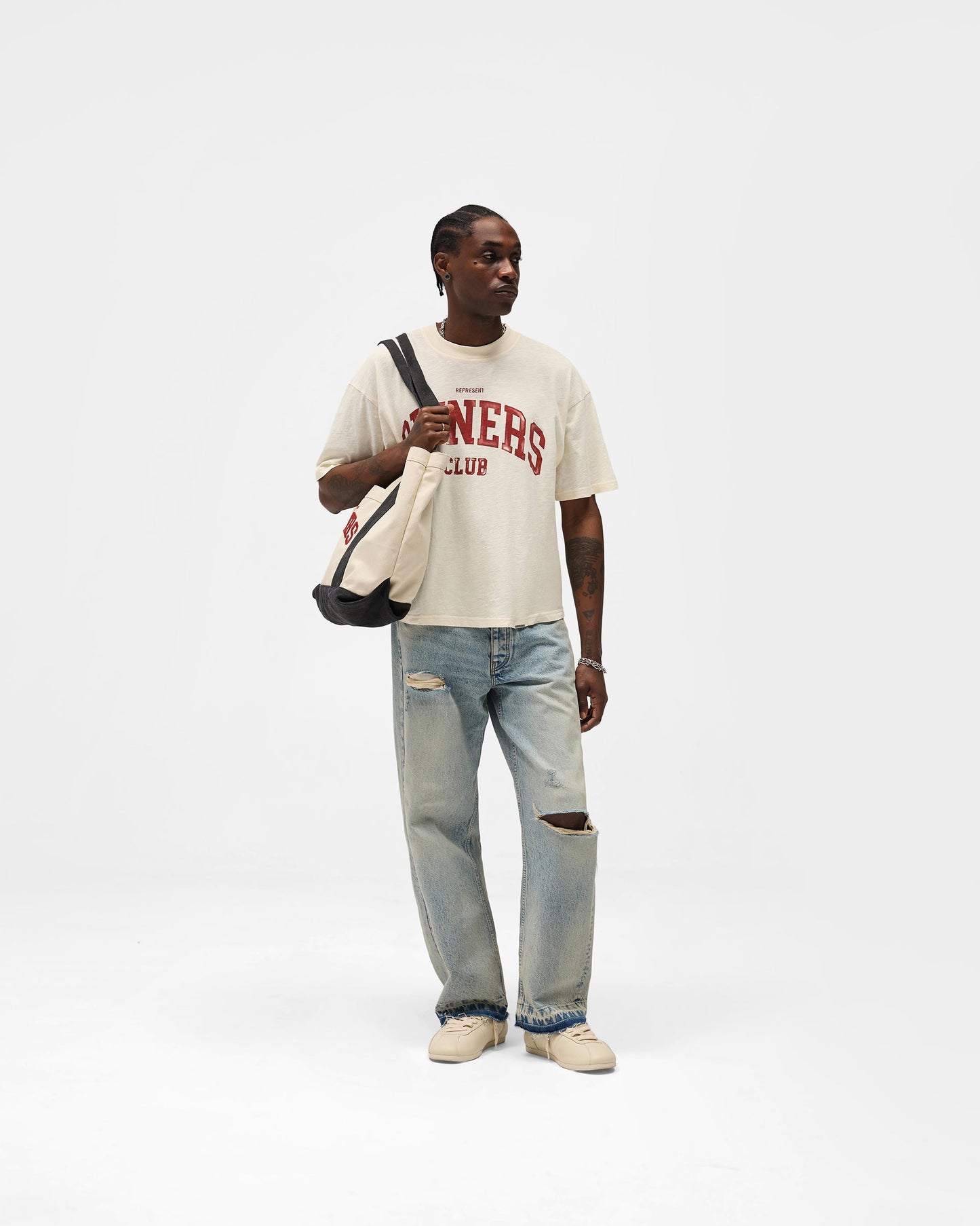 Represent Owners Club T-Shirt - Buttercream