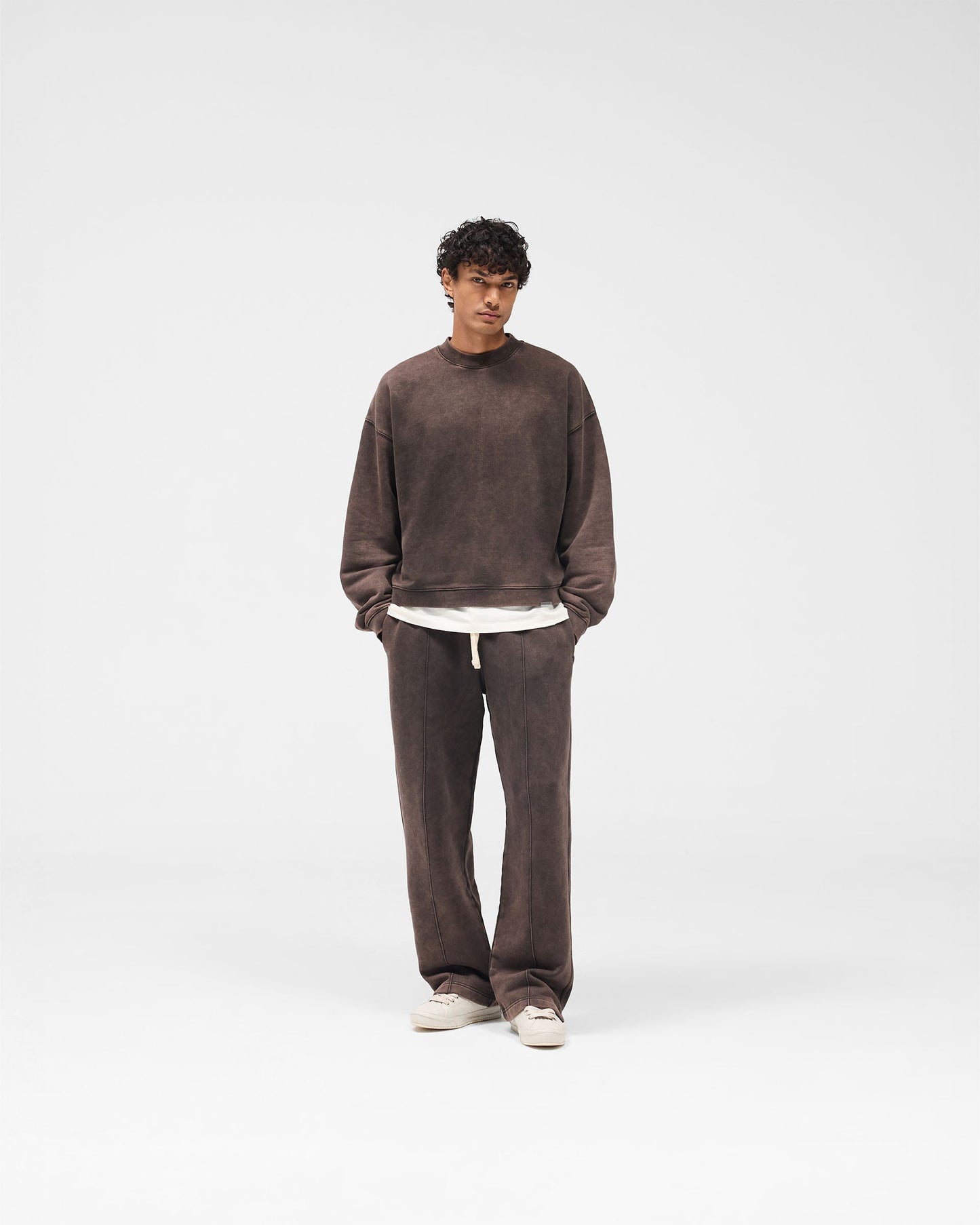 Initial Sweatpants - Coffee