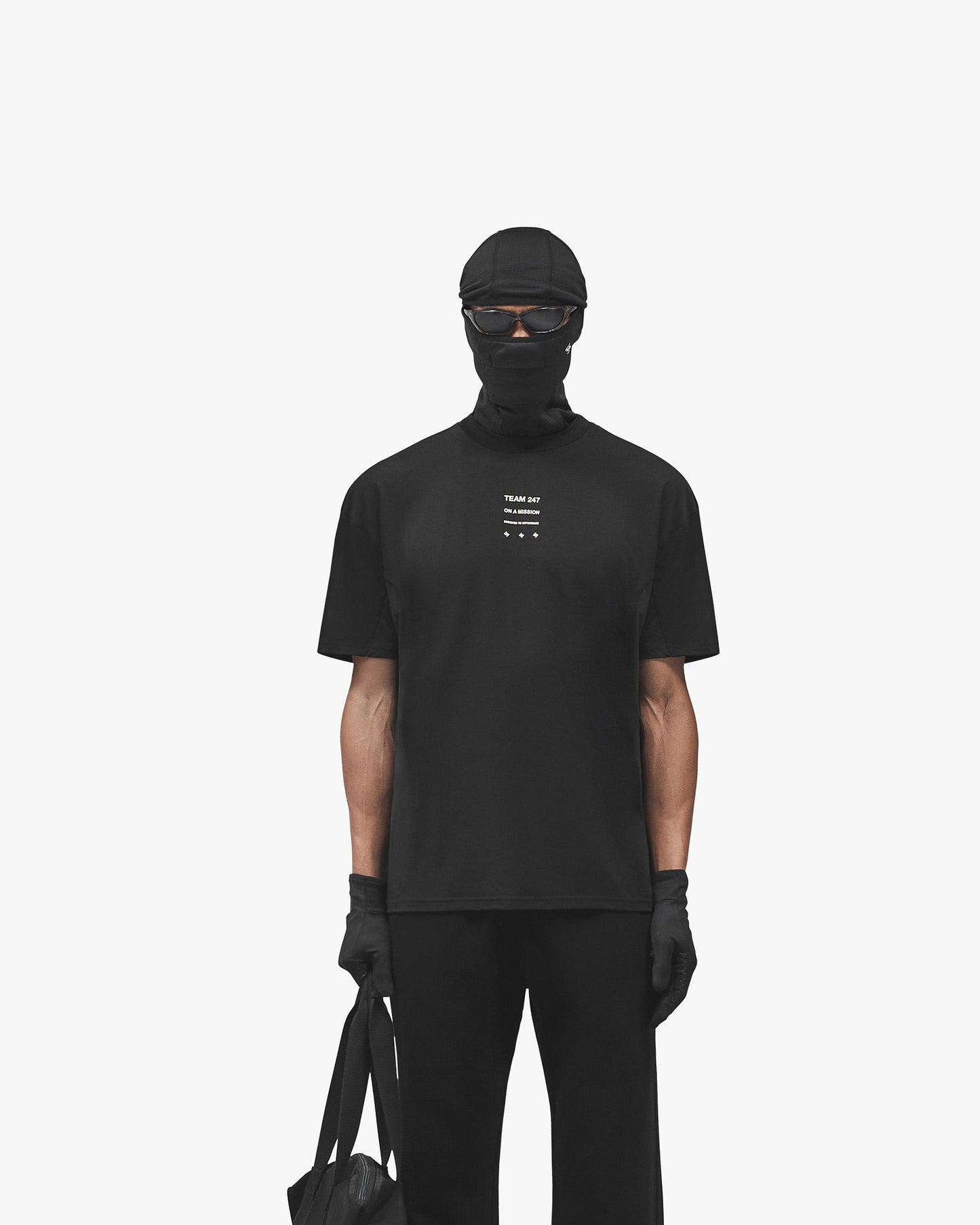 247 Uprising Oversized T-Shirt - Black