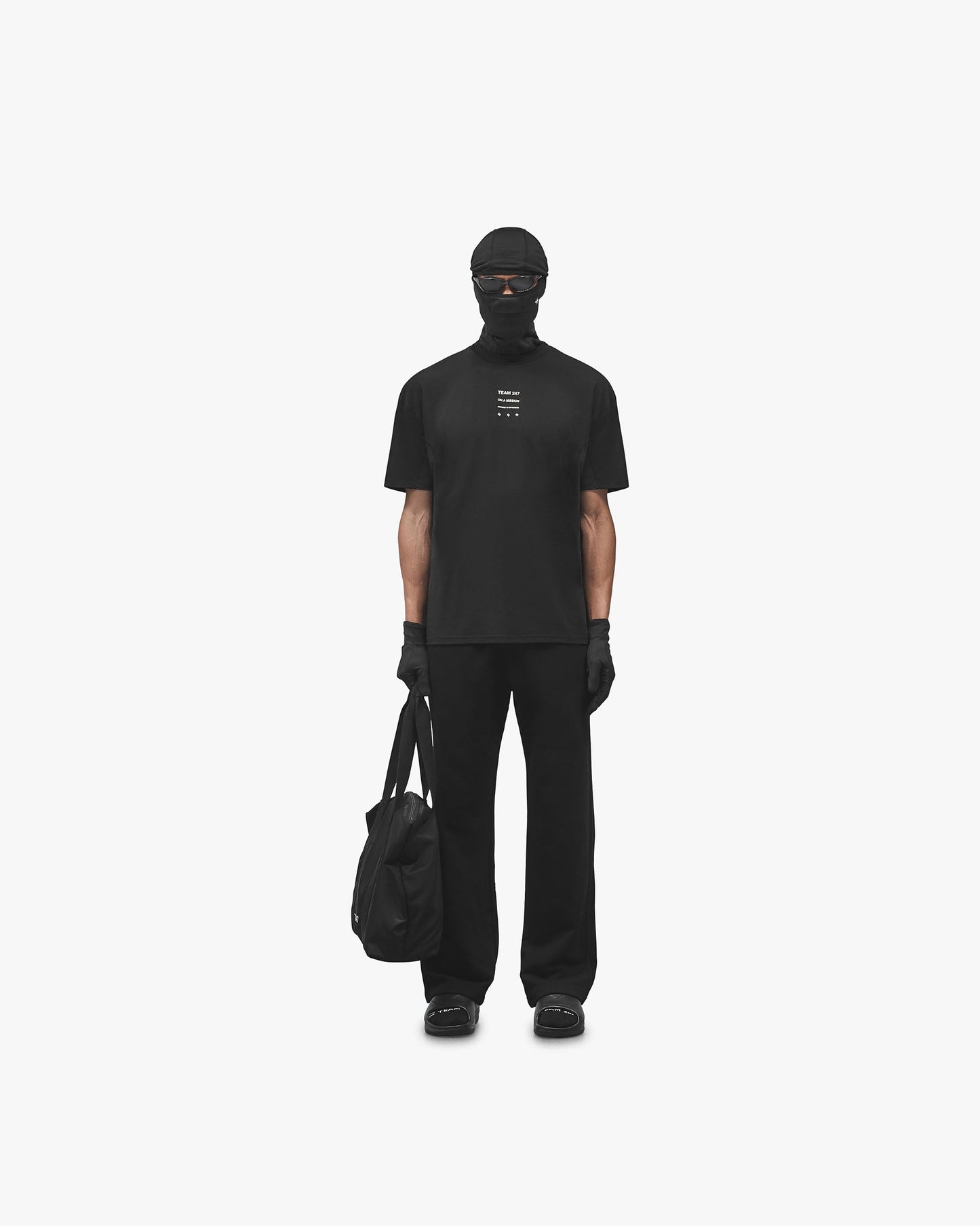 247 Uprising Oversized T-Shirt - Black
