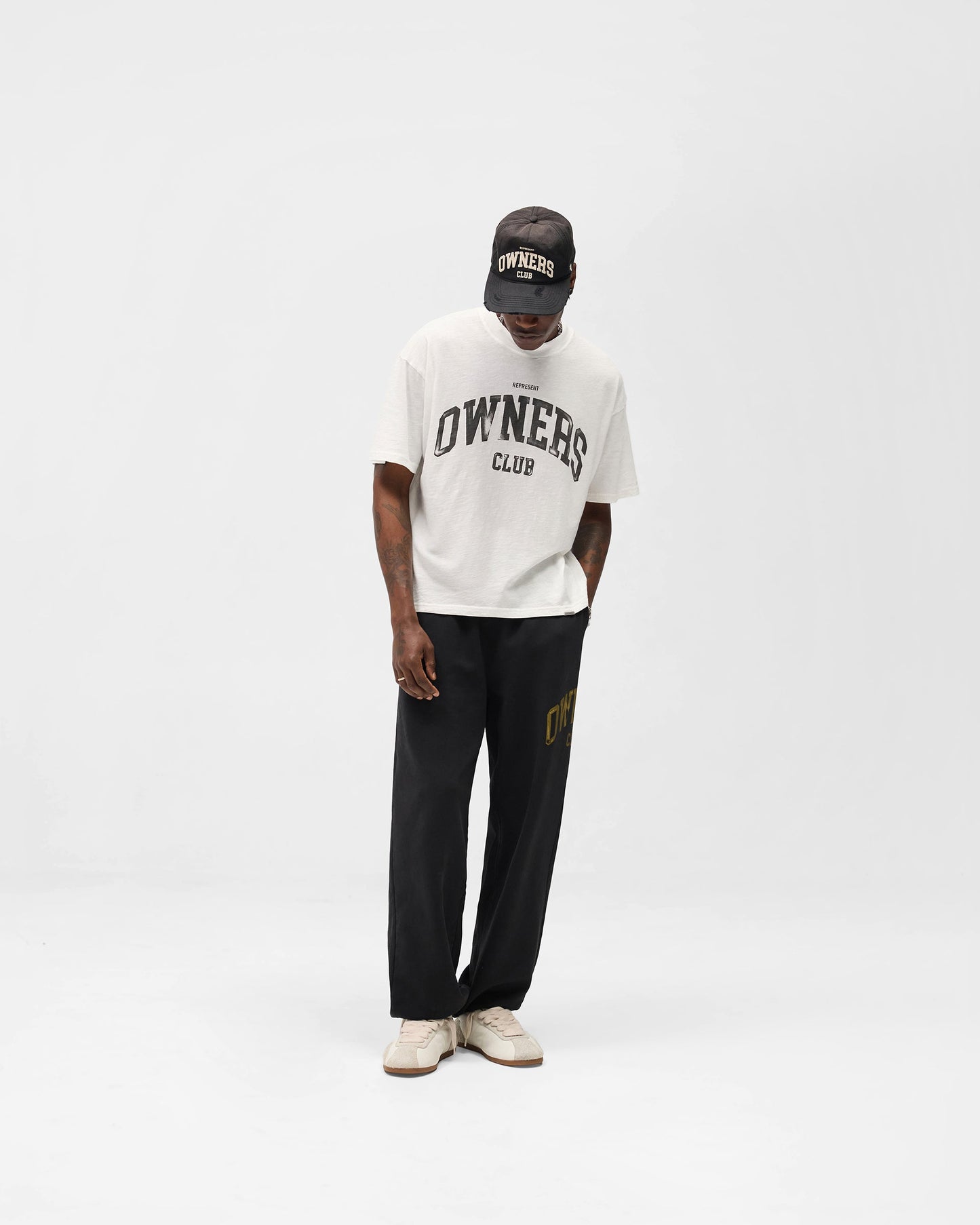 Represent Owners Club T-Shirt - Flat White