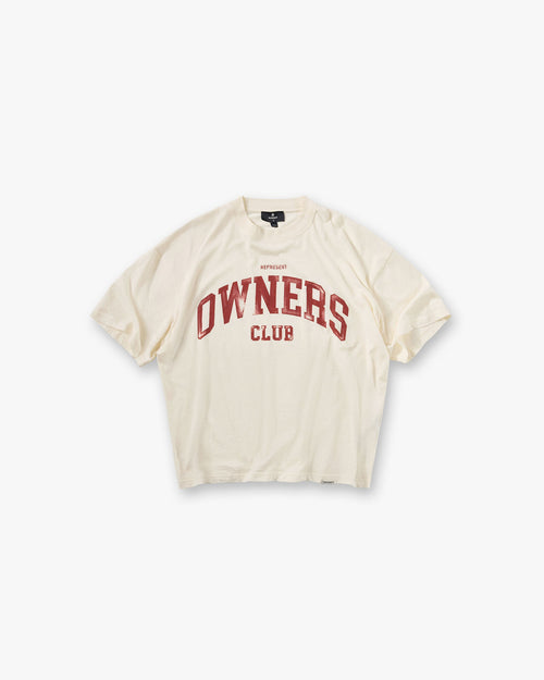 Represent Owners Club T-Shirt - Buttercream