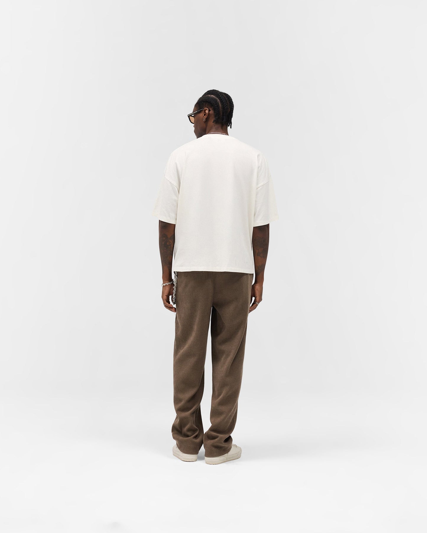 Ribbed Hybrid Pant - Clove
