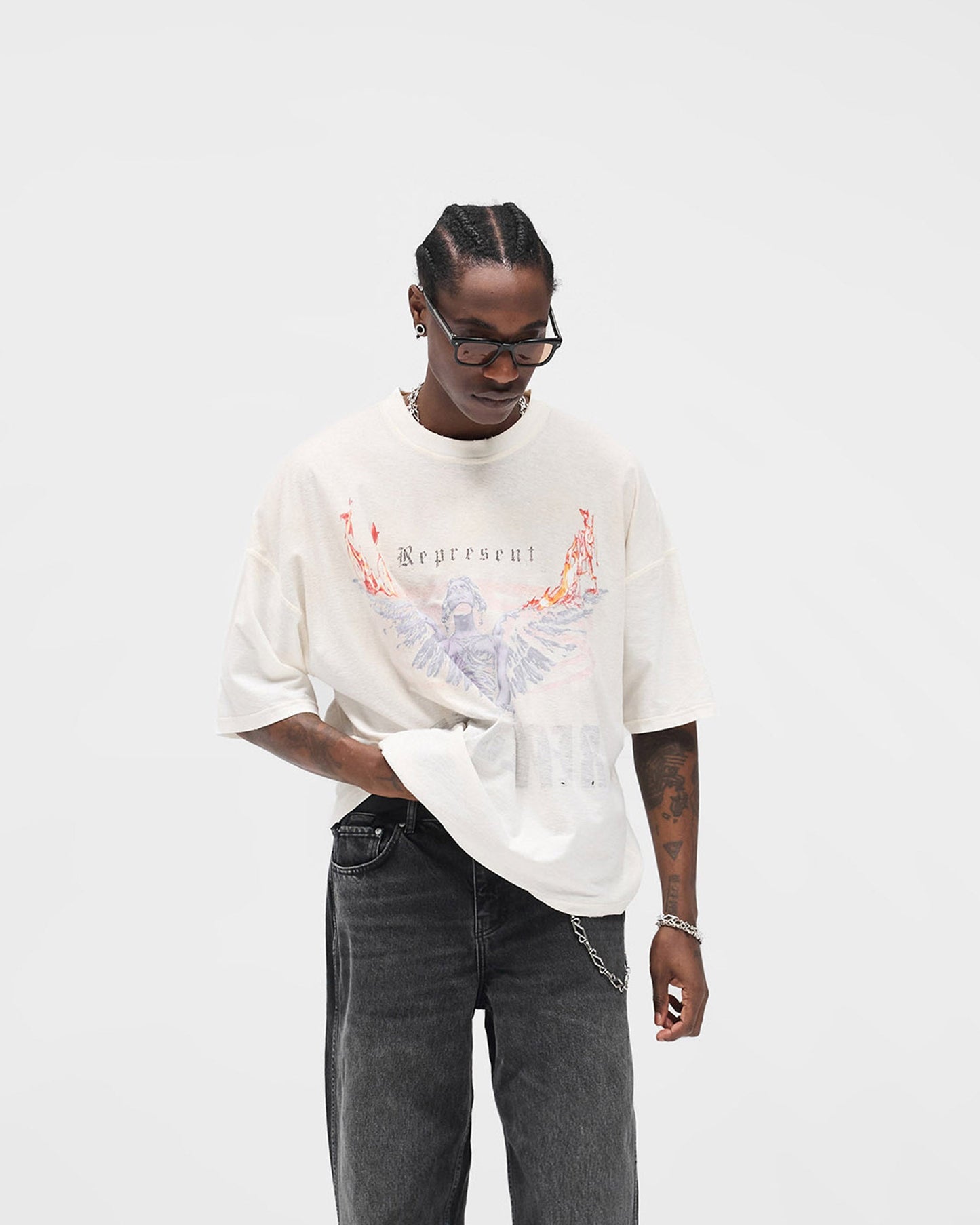 Reversible Living Legacy Tour T-Shirt - Flat White