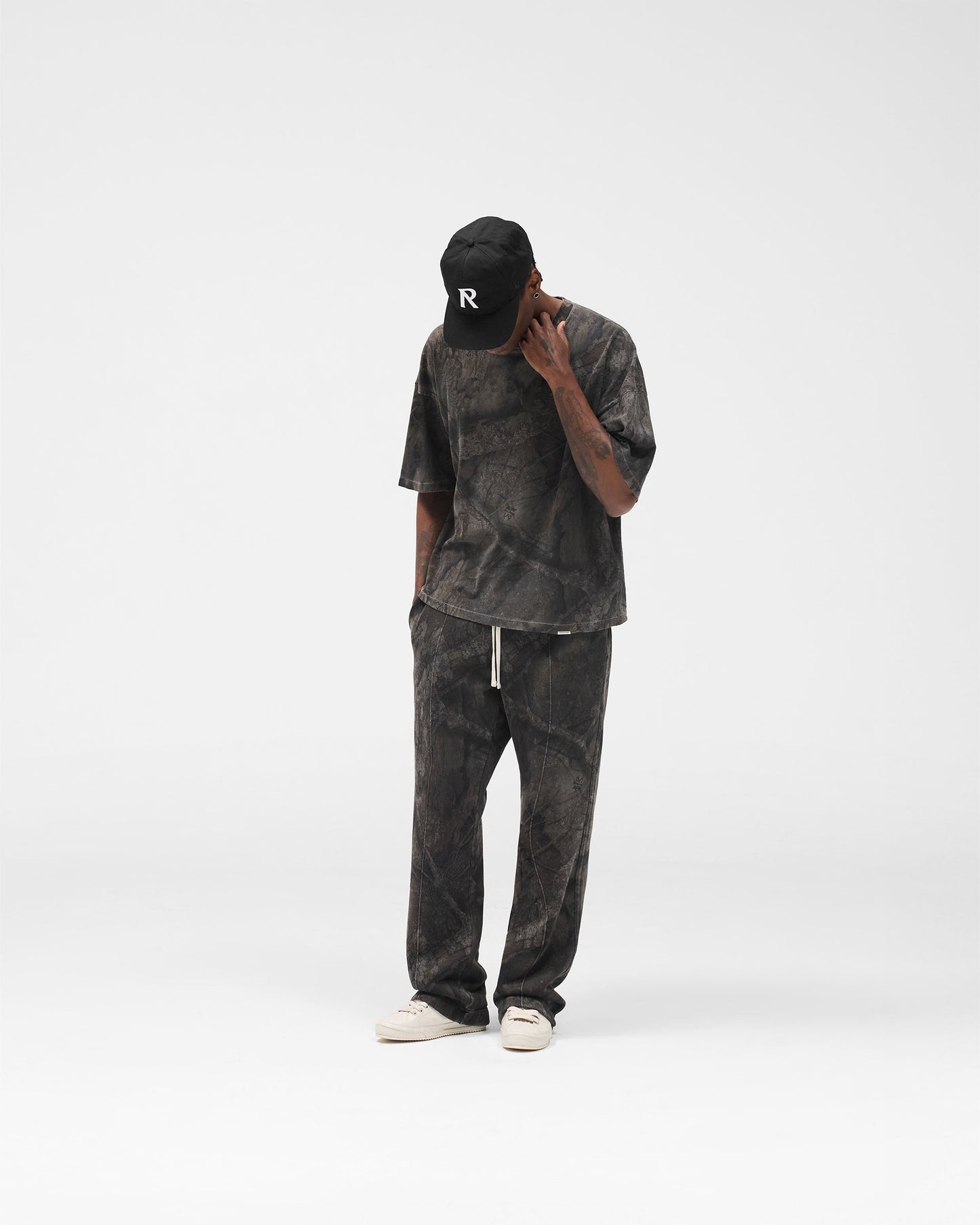 Initial Overdye Realtree® Sweatpants - Overdyed Black