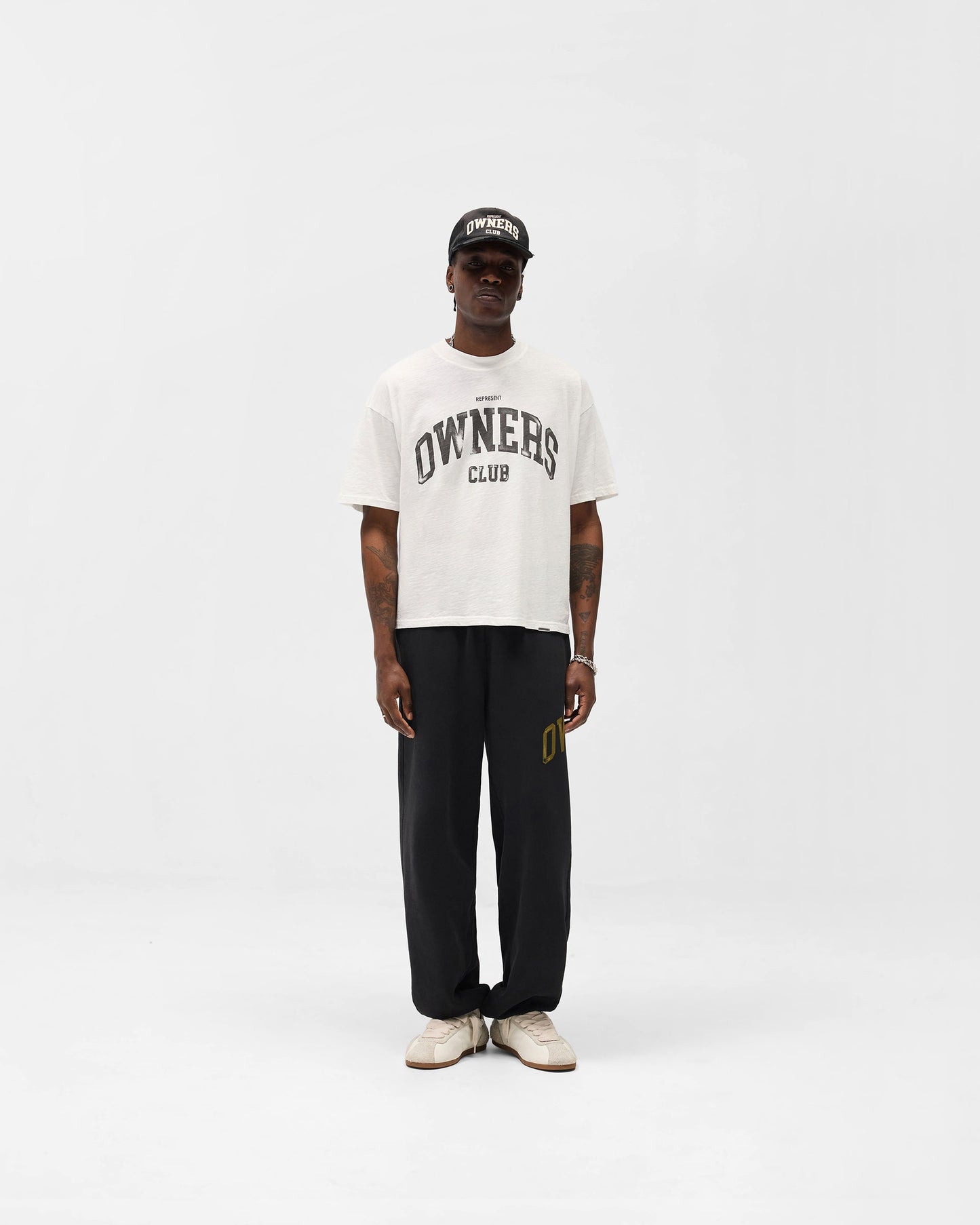 Represent Owners Club T-Shirt - Flat White