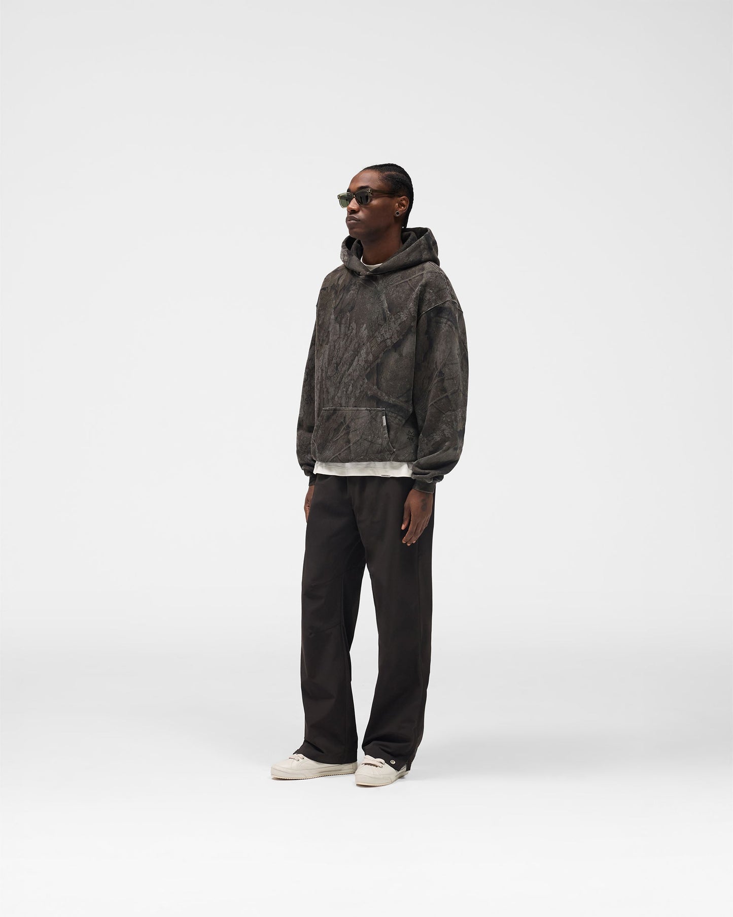 Overdyed Black Realtree® - Oversized Hoodie