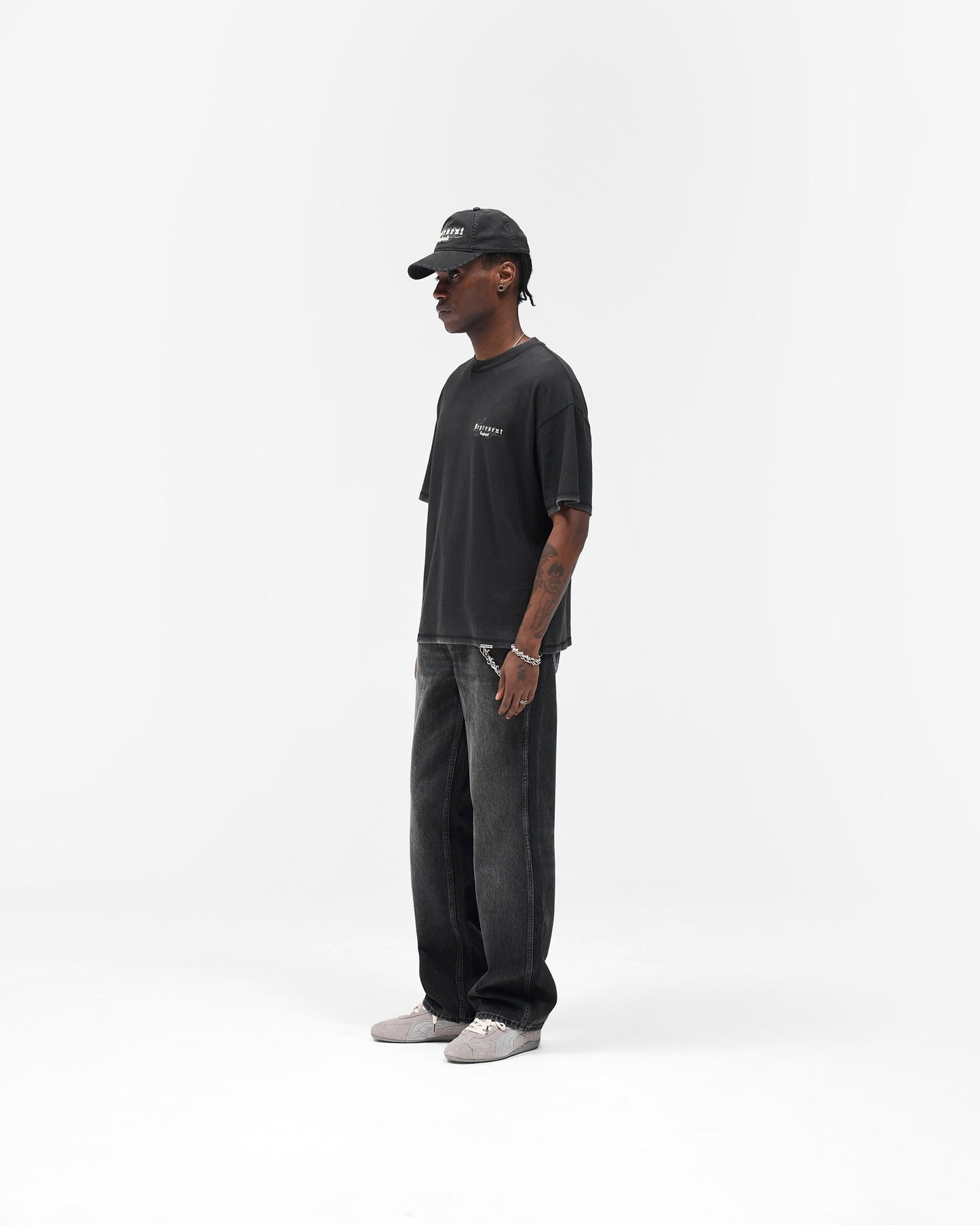 R3 Baggy Denim - Aged Black
