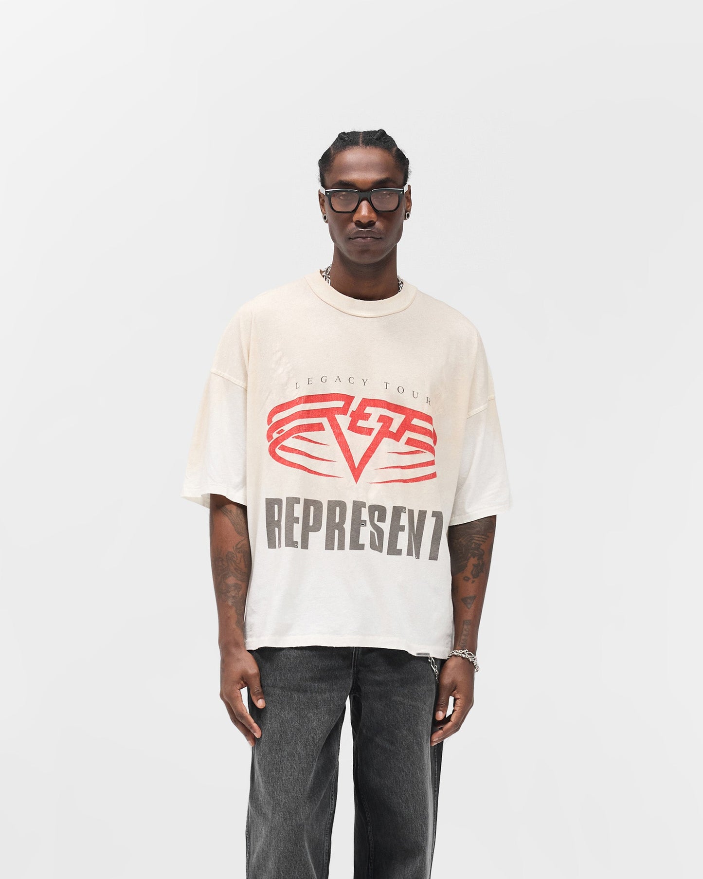 Reversible Living Legacy Tour T-Shirt - Flat White