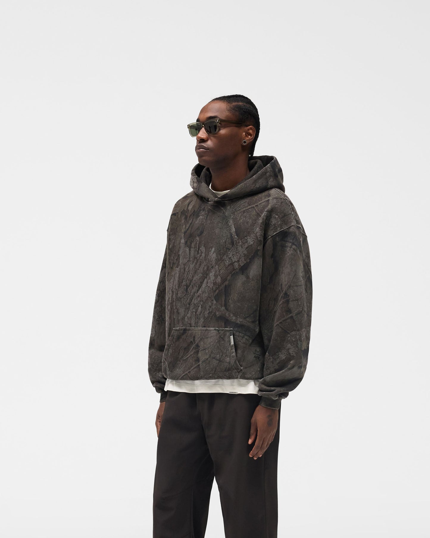 Overdyed Black Realtree® - Oversized Hoodie