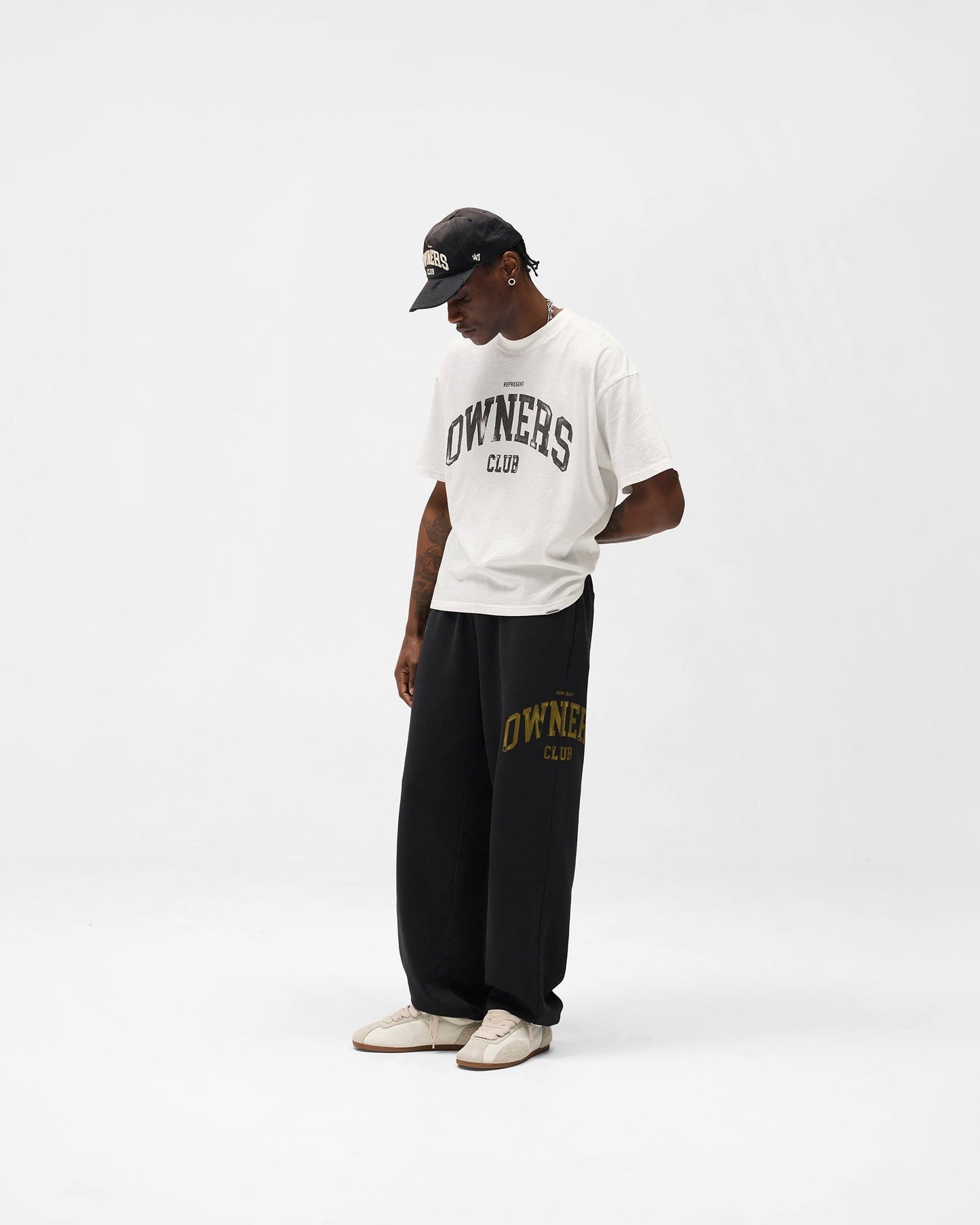Represent Owners Club T-Shirt - Flat White