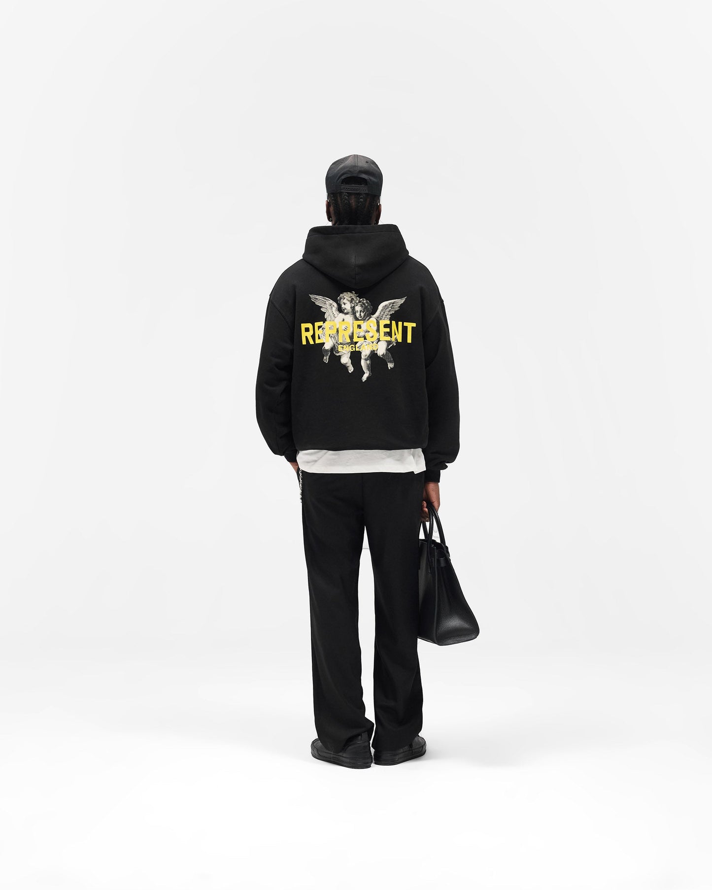 Legacy Cherubs Hoodie - Jet Black