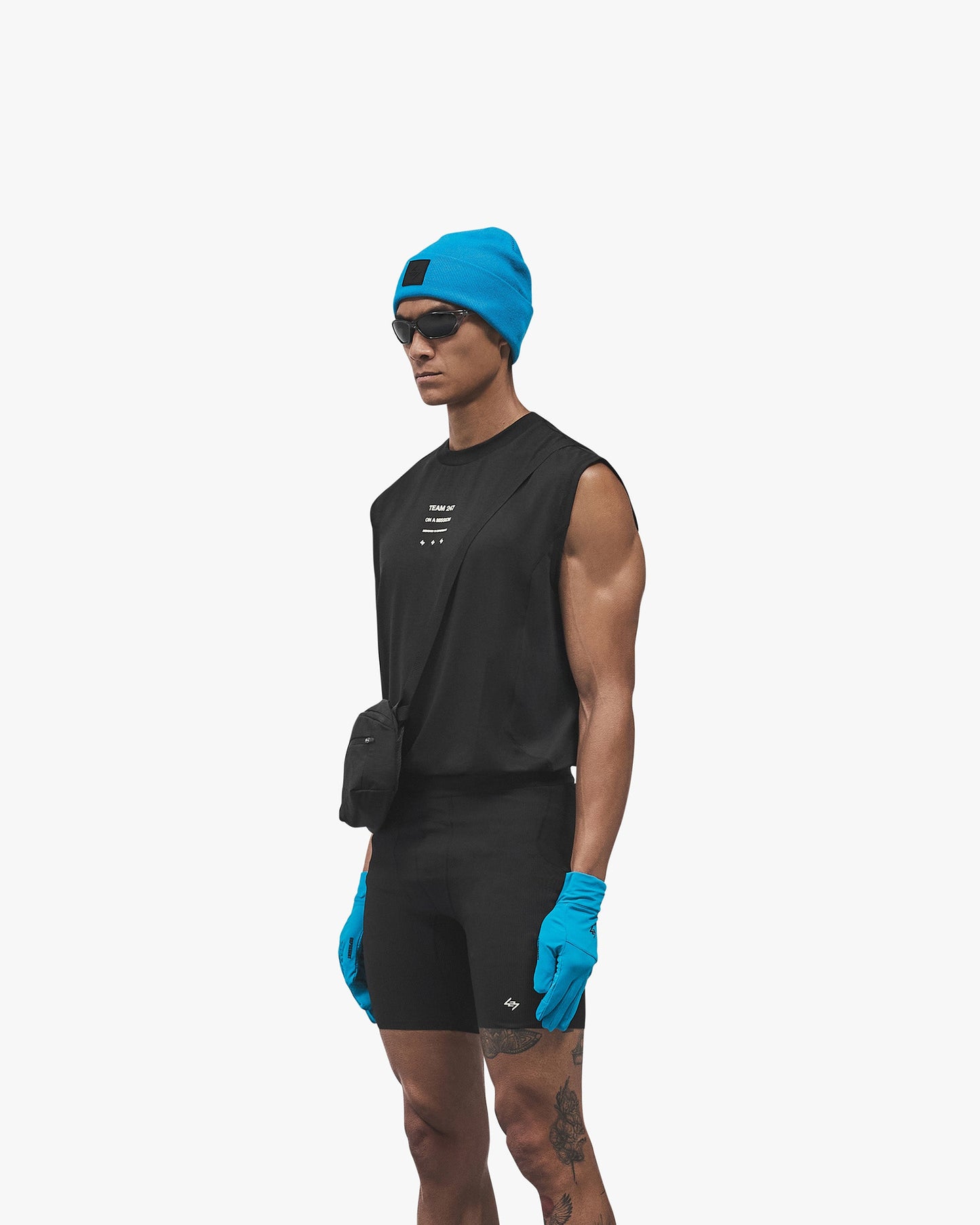 247 Uprising Oversized Tank - Black