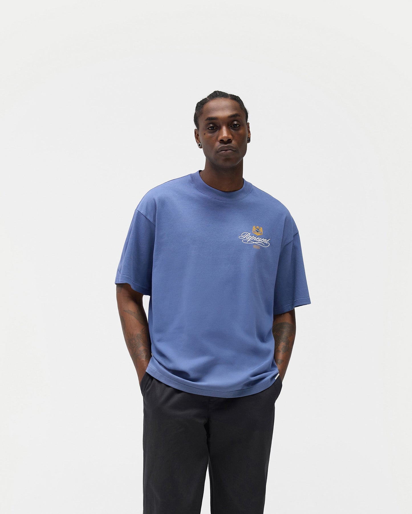 Represent X Puma Graphic T-Shirt - Blue Dusk