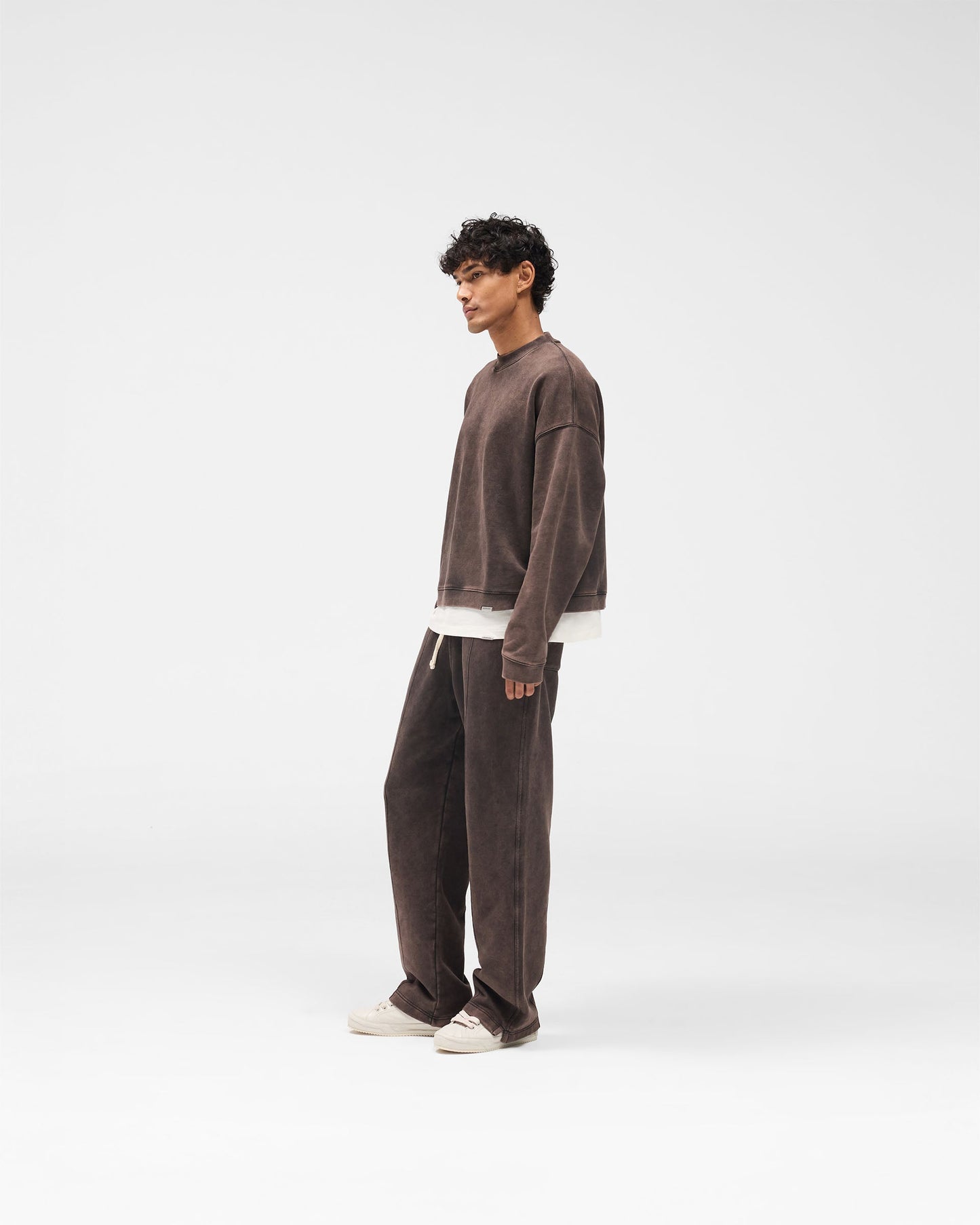 Initial Sweatpants - Coffee