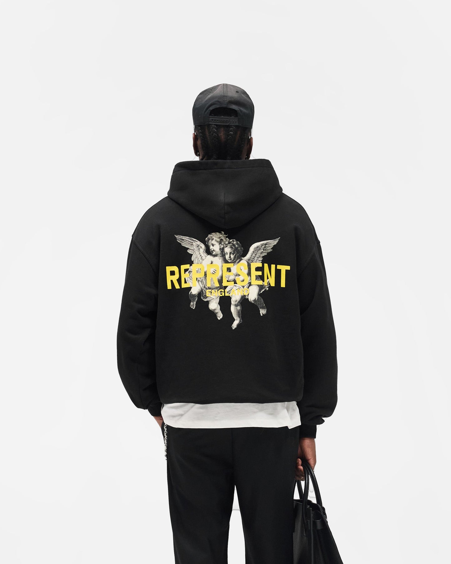 Legacy Cherubs Hoodie - Jet Black