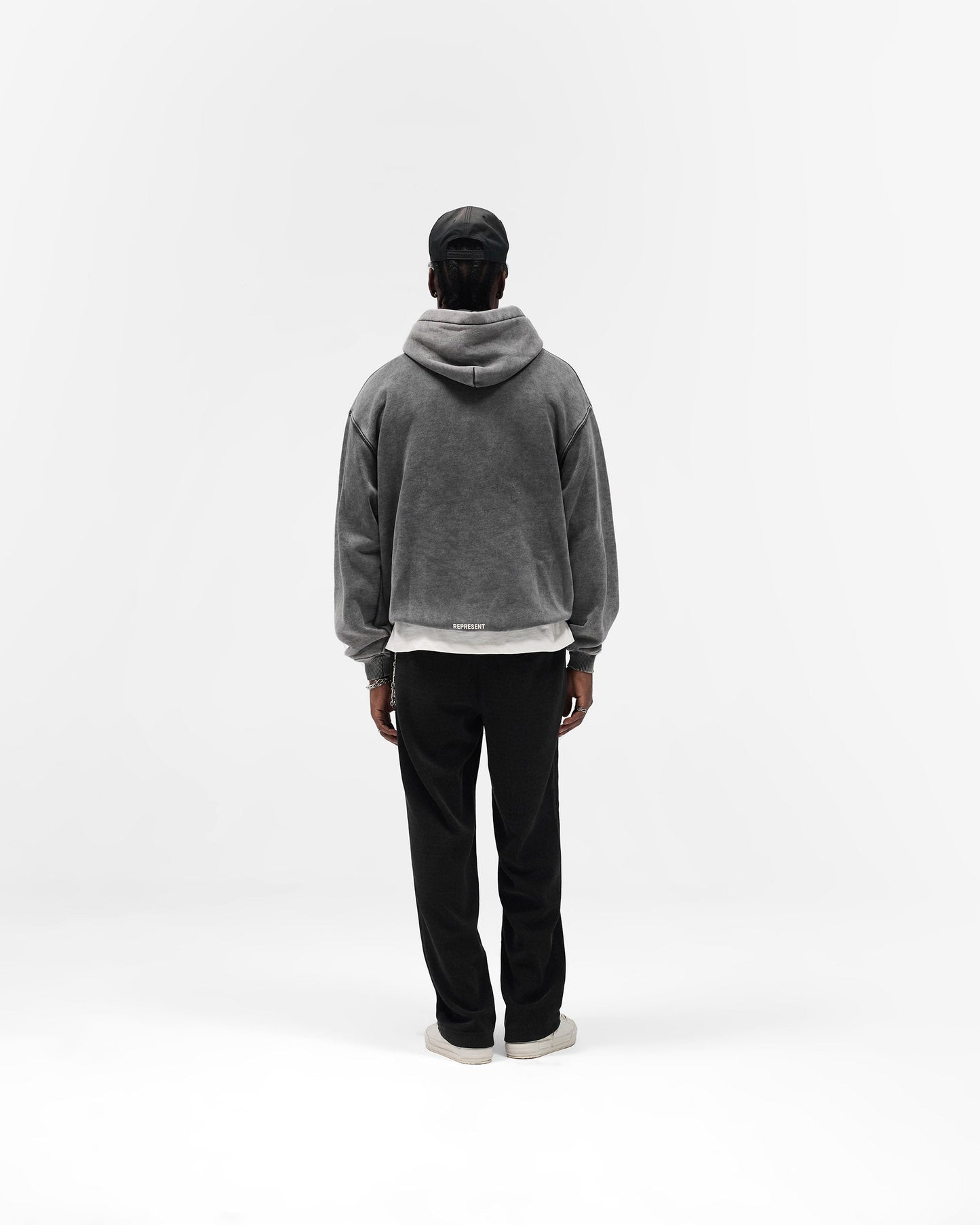 Ribbed Hybrid Pant - Washed Black