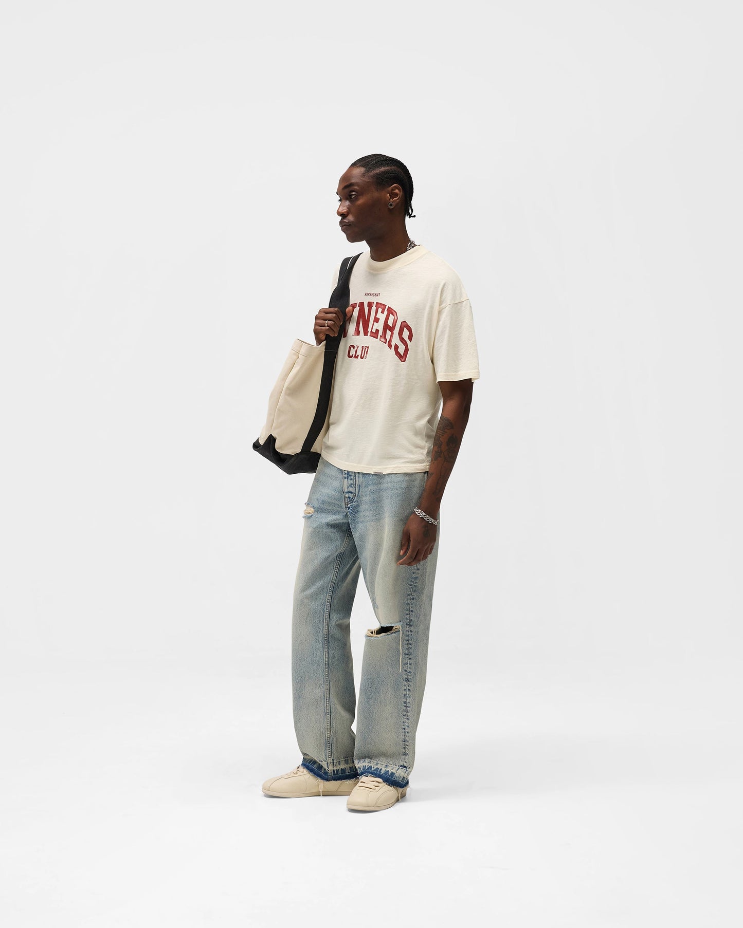 Represent Owners Club T-Shirt - Buttercream