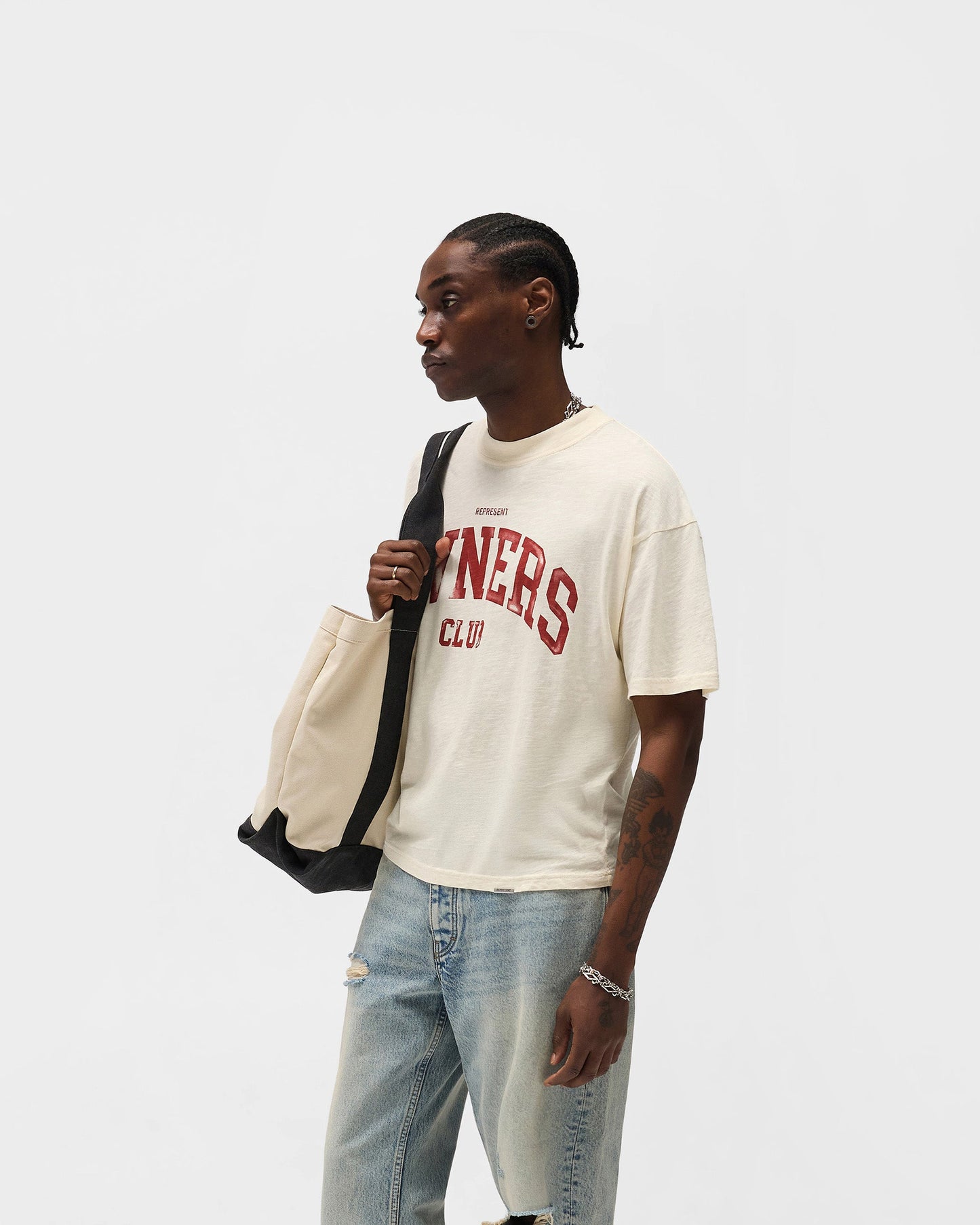 Represent Owners Club T-Shirt - Buttercream