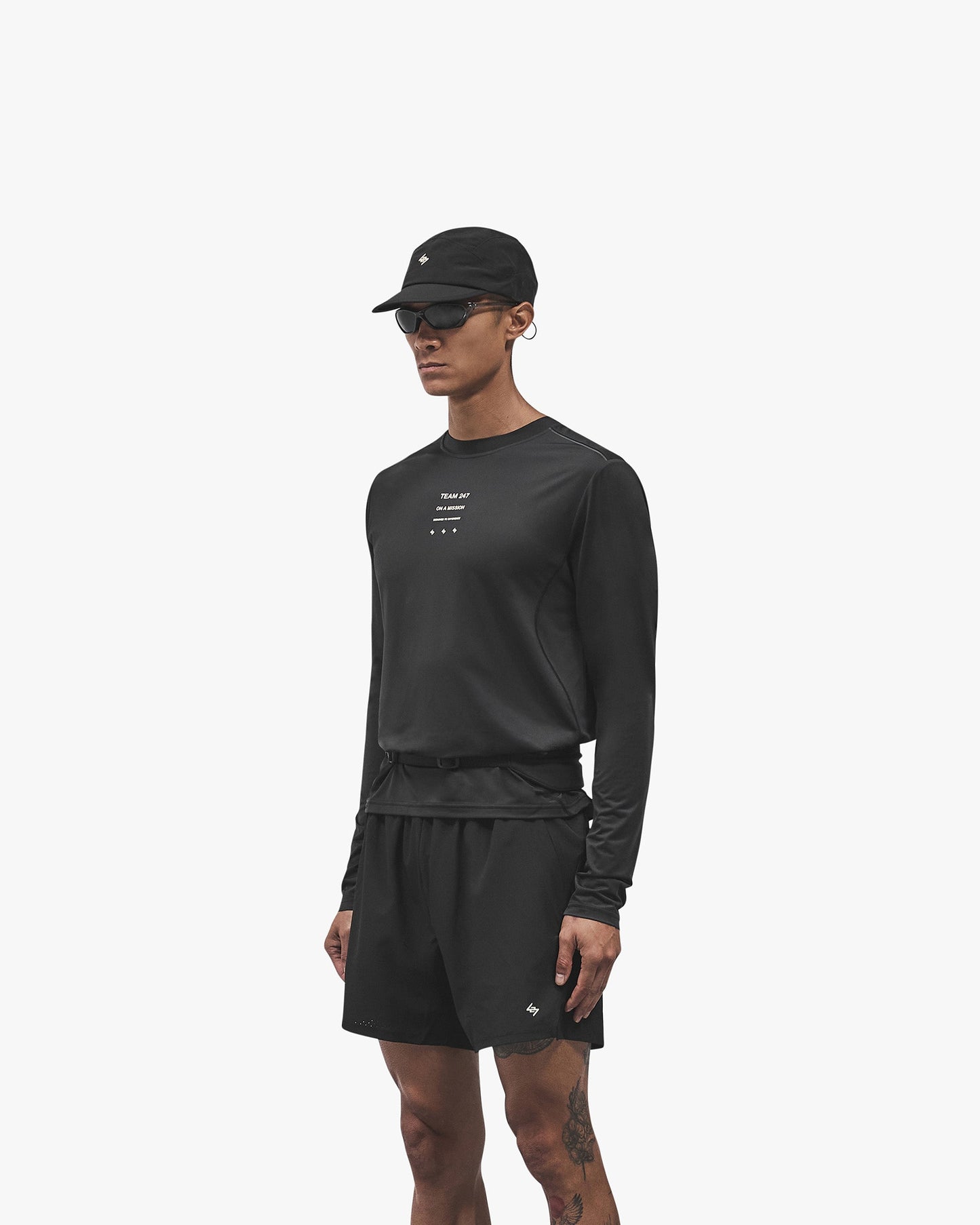 247 Trail Long Sleeve T-Shirt - Black