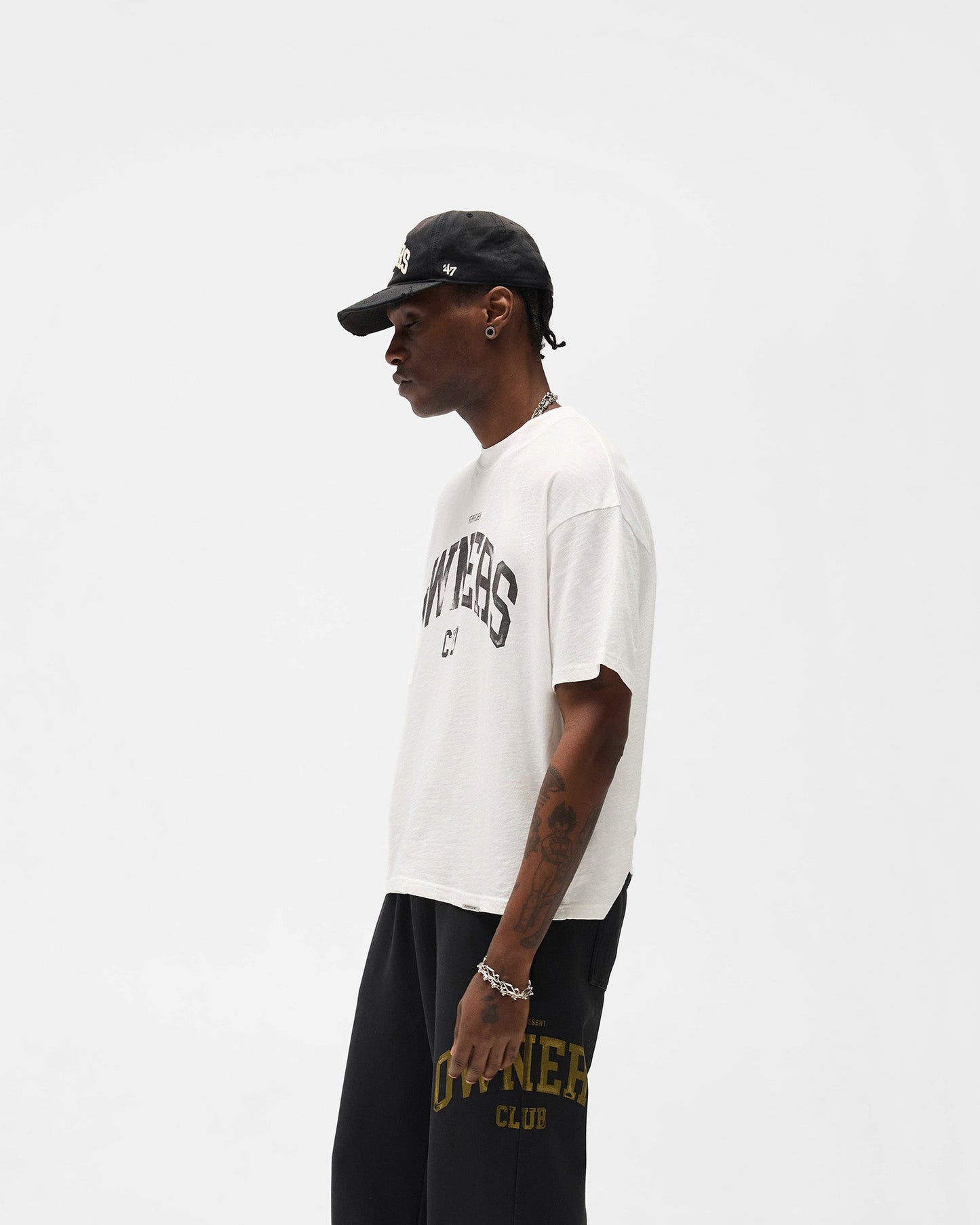 Represent Owners Club T-Shirt - Flat White