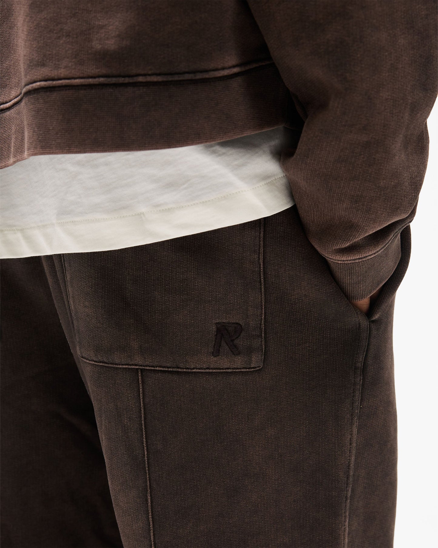 Initial Sweatpants - Coffee