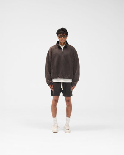 Initial Mesh Shorts - Coffee