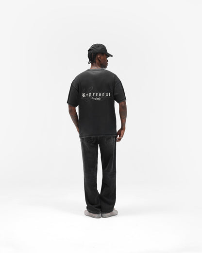R3 Baggy Denim - Aged Black