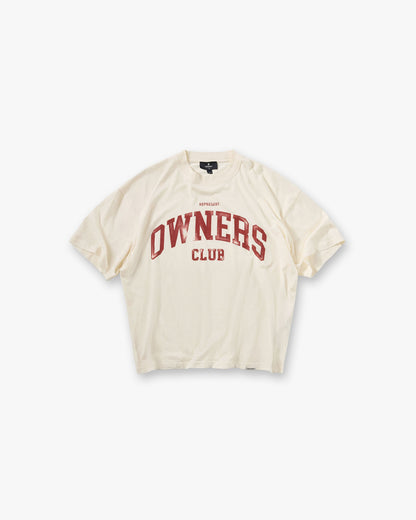 Represent Owners Club T-Shirt - Buttercream
