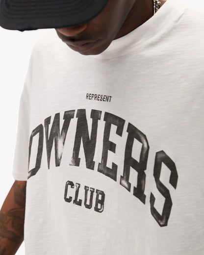 Represent Owners Club T-Shirt - Flat White