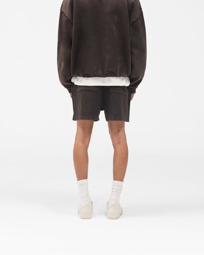Initial Mesh Shorts - Coffee