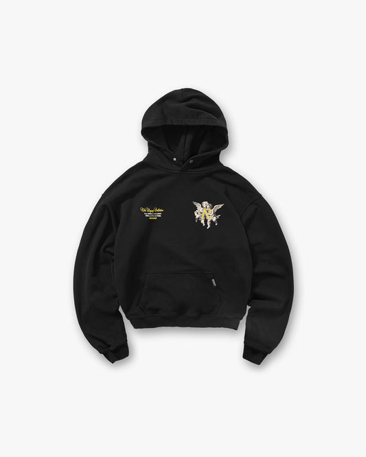 Legacy Cherubs Hoodie - Jet Black